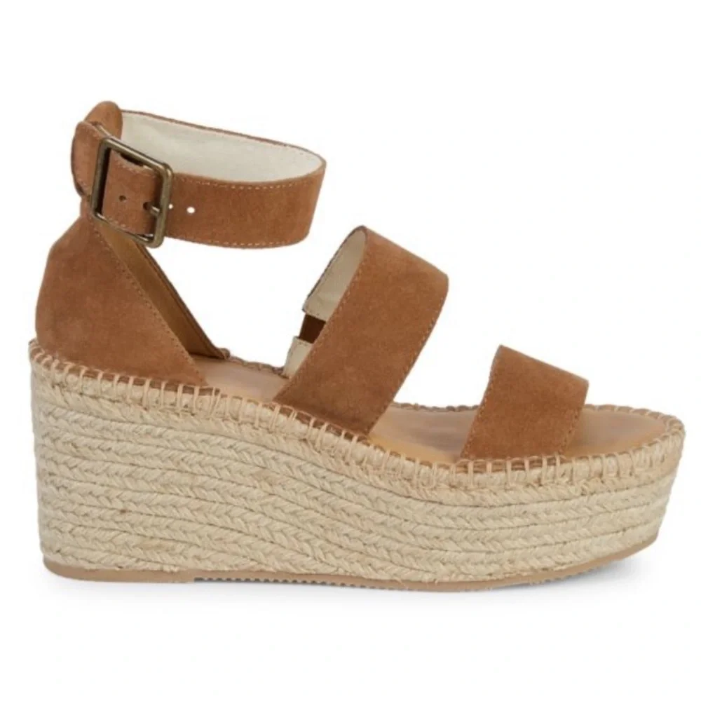 SOLUDOS Palma‎ Suede Espadrille Platform Sandals